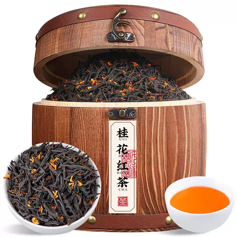 2025 new tea: Osmanthus black tea, Lapsang Souchong wild tea, strong aromatic stomach nourishing black tea