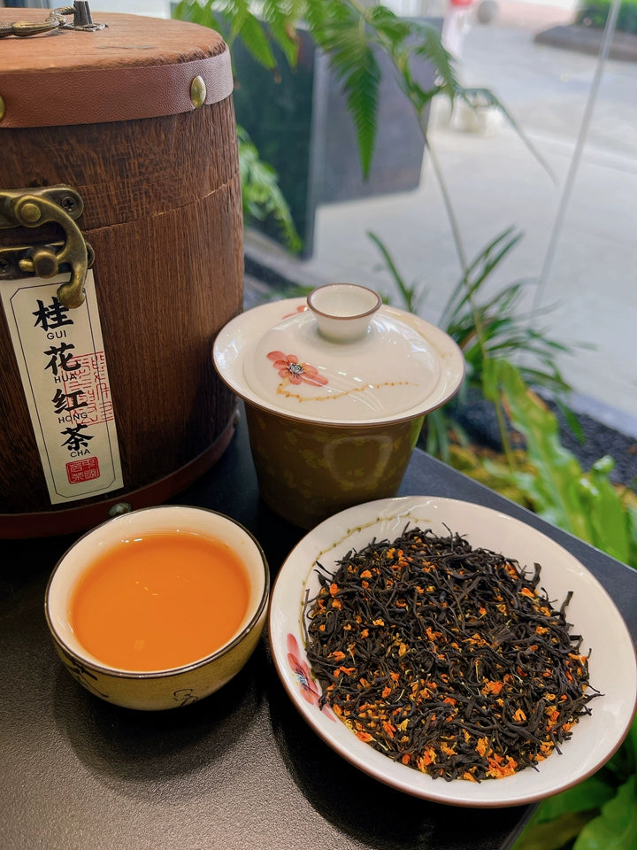 2025 new tea: Osmanthus black tea, Lapsang Souchong wild tea, strong aromatic stomach nourishing black tea