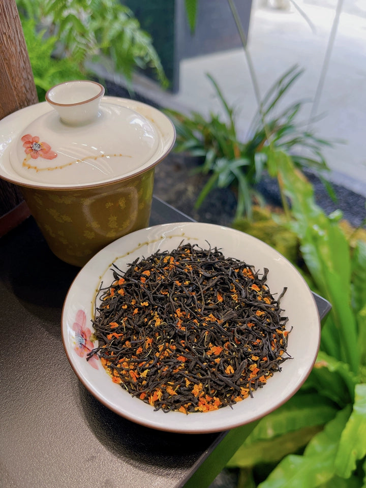 2025 new tea: Osmanthus black tea, Lapsang Souchong wild tea, strong aromatic stomach nourishing black tea