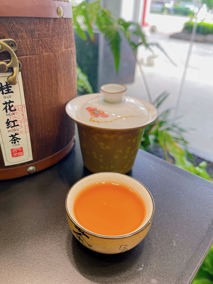 2025 new tea: Osmanthus black tea, Lapsang Souchong wild tea, strong aromatic stomach nourishing black tea